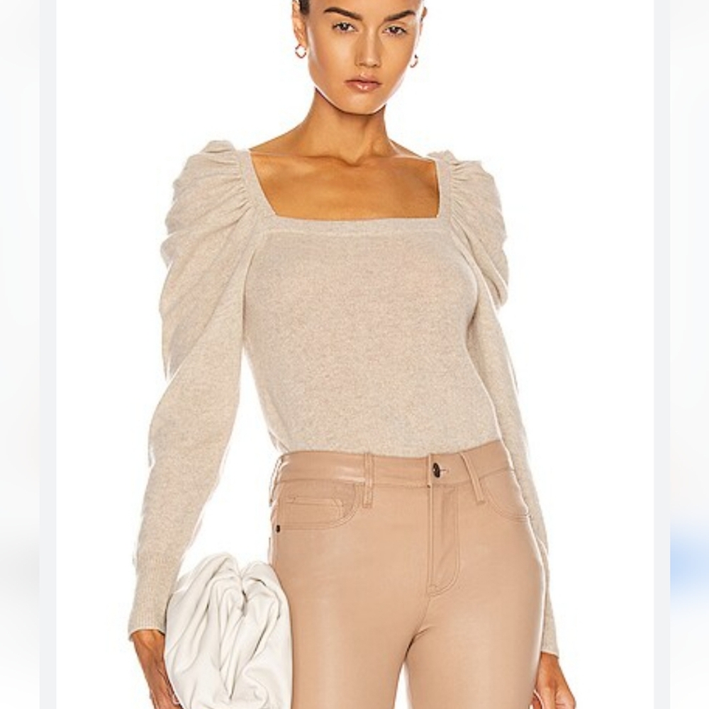 Frame Femme Squared Neck Sweater